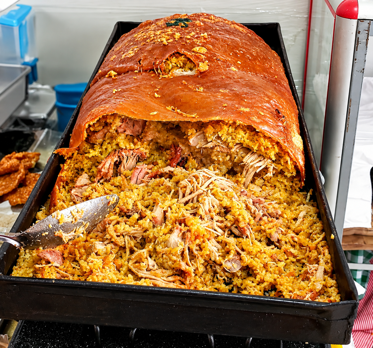 Cojín de lechona de El Puerquito Caleruno